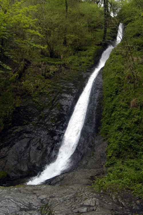 Lydford Gorge - White Lady Waterfall