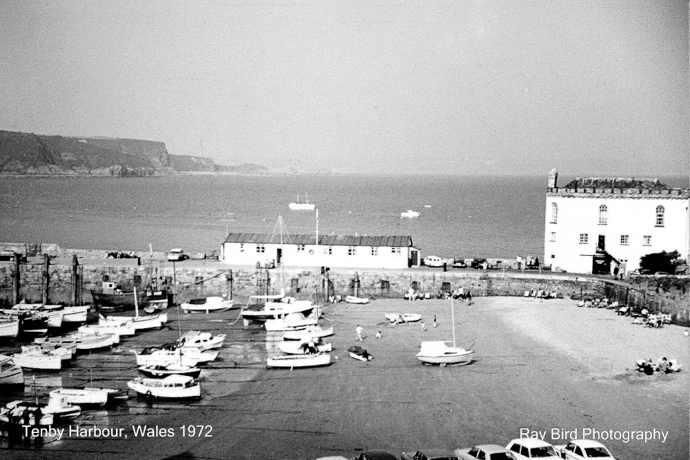 Tenby Harbour, Pembrokeshire 1972