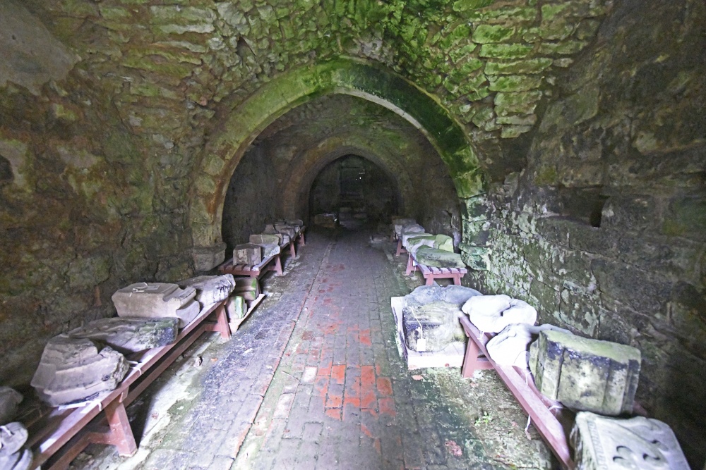 cellar at Buildwas Abbey