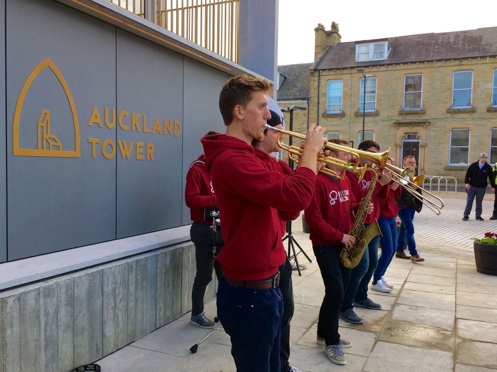 Band Opening of Viewing Tower Bishop Auckland