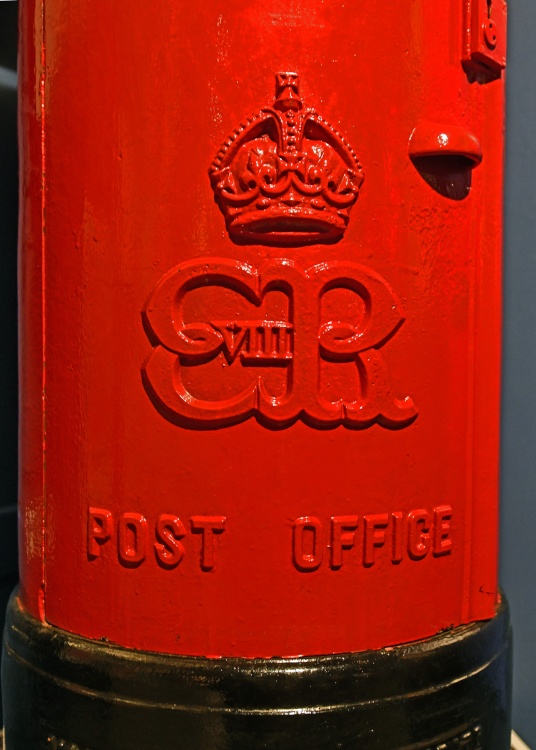 The Postal museum, rare Edward VIII  post box