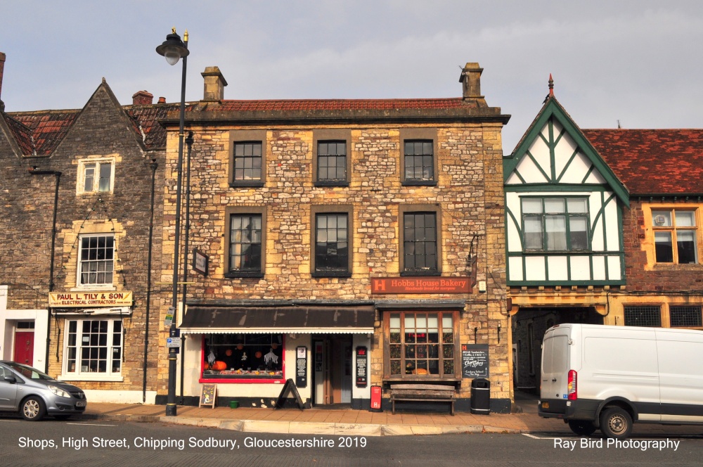 Shops, High Street, Chipping Sodbury, Gloucestershire 2019