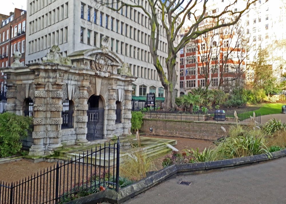 Watergate at Victoria Embankment Gardens, London