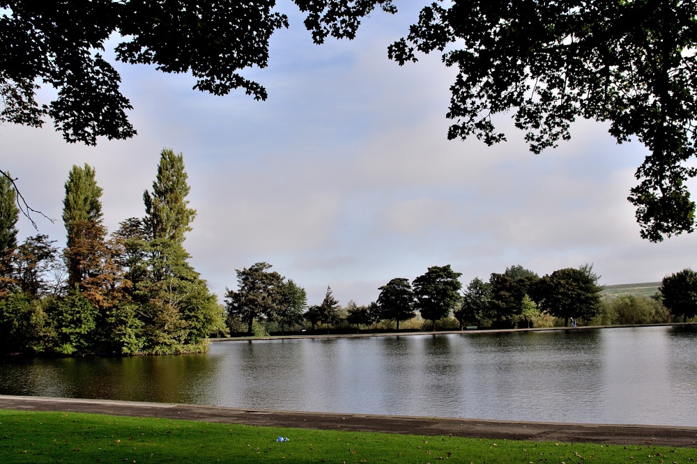 Lake in Pontefract Park