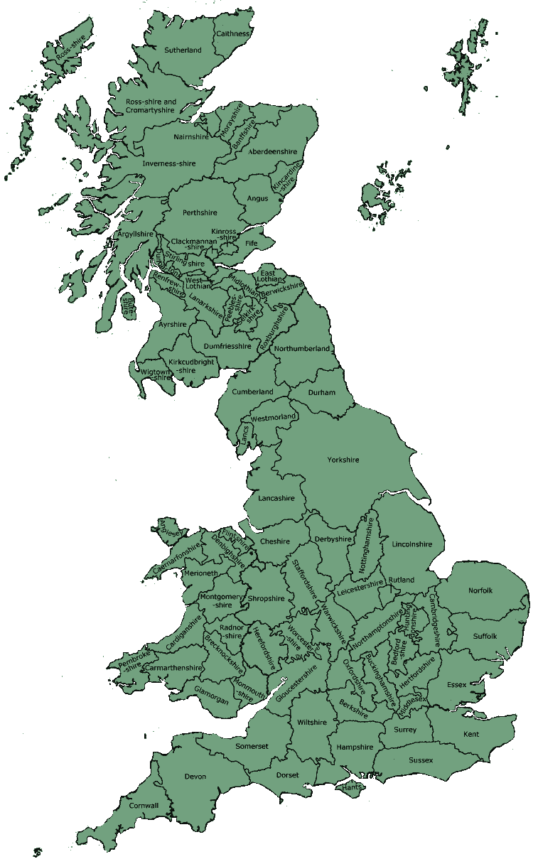 england map counties