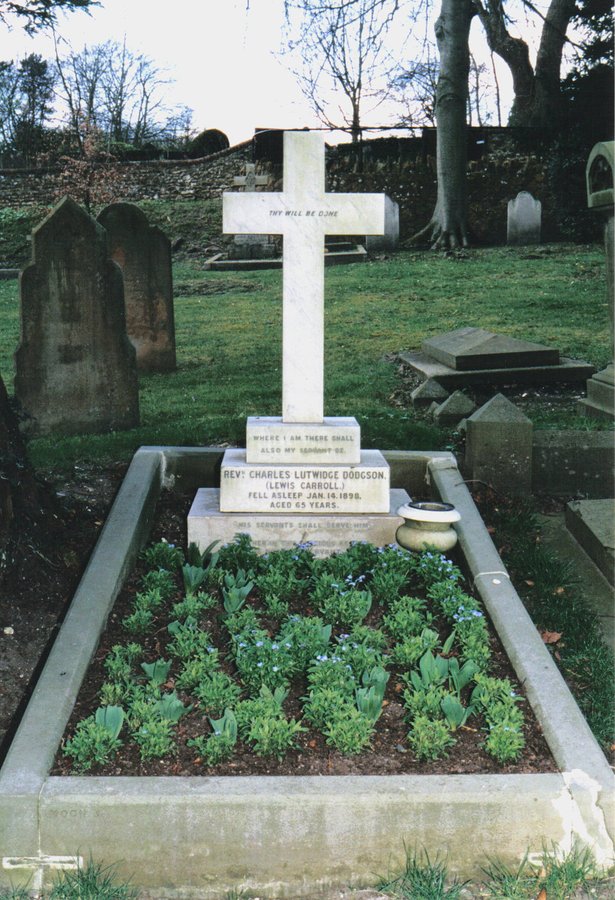Lewis Carrol's Grave at Mount Cemetery in Guildford