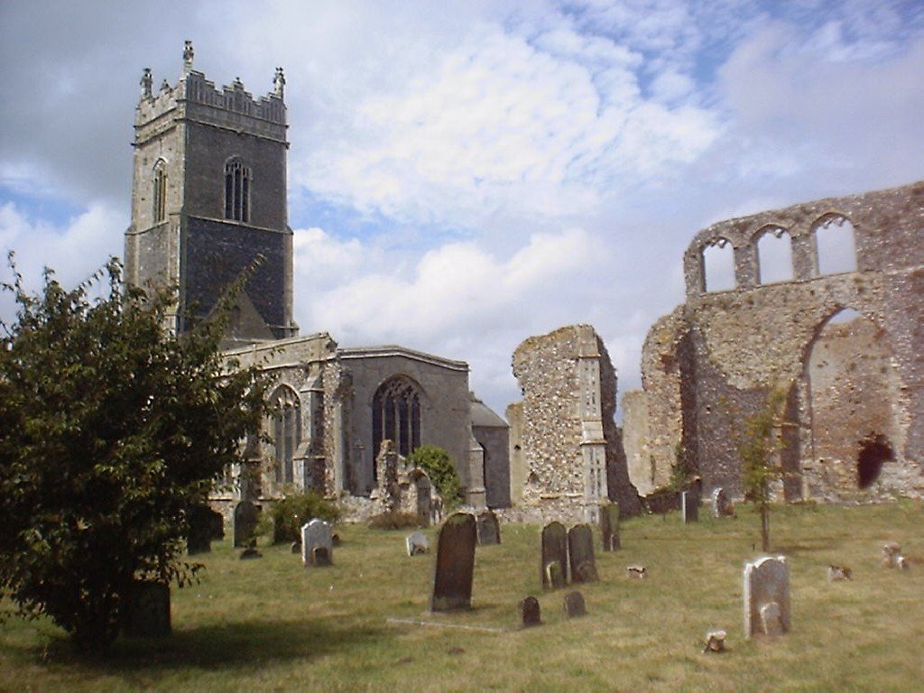 Church and churchyard, Walberswick, Suffolk