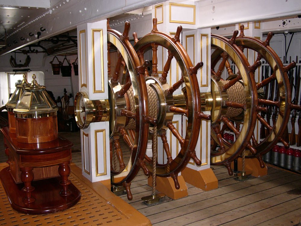 Inside HMS Warrior at Portsmouth's Historic Dockyard