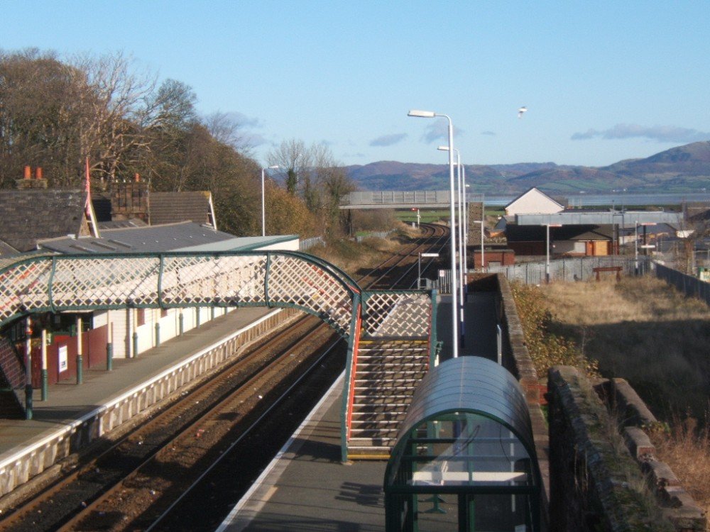 The station at Millom, Cumbria.