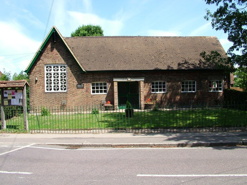 "The Village Hall in Shenley" by Laurie Weston at