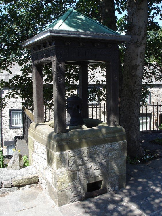 A picture of the,(working), Water Fountain at Ingleton Village, North Yorkshire.
