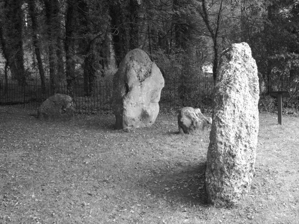 The Nine Stones, Stone Circle in Winterbourne Abbas, Dorset