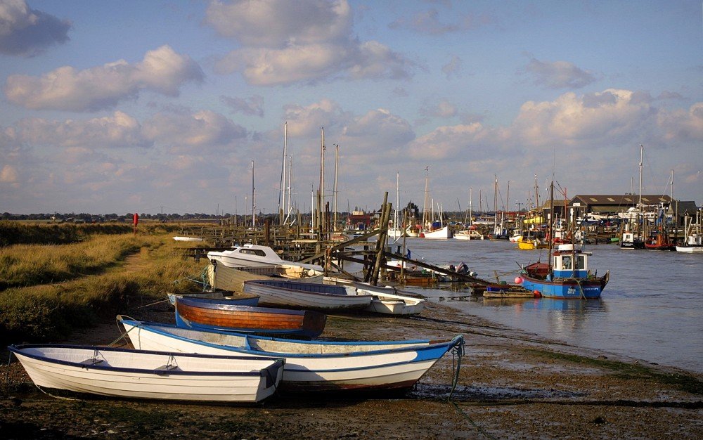 Fishing Boats at Walberswick, Suffolk