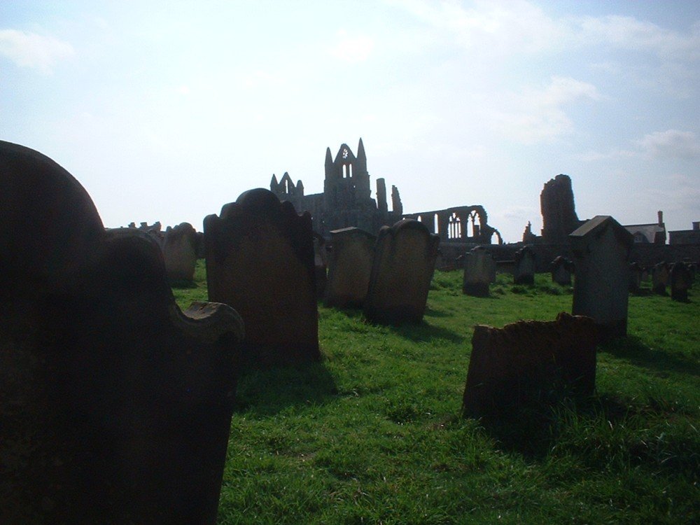 Whitby graveyard & abbey