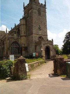 Church of St. Cyriac in Lacock, Wiltshire