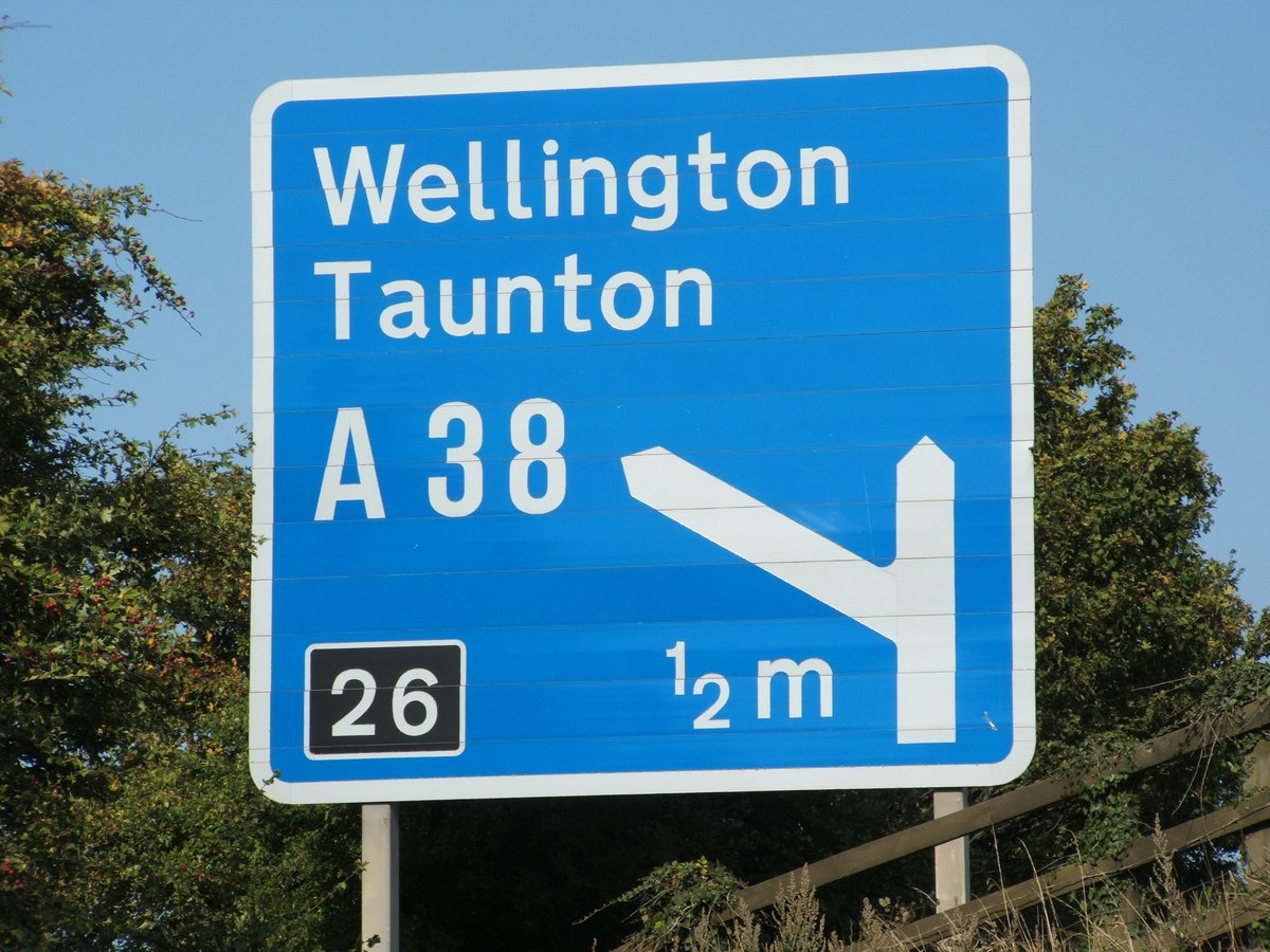 Junction 26 M5 Wellington
