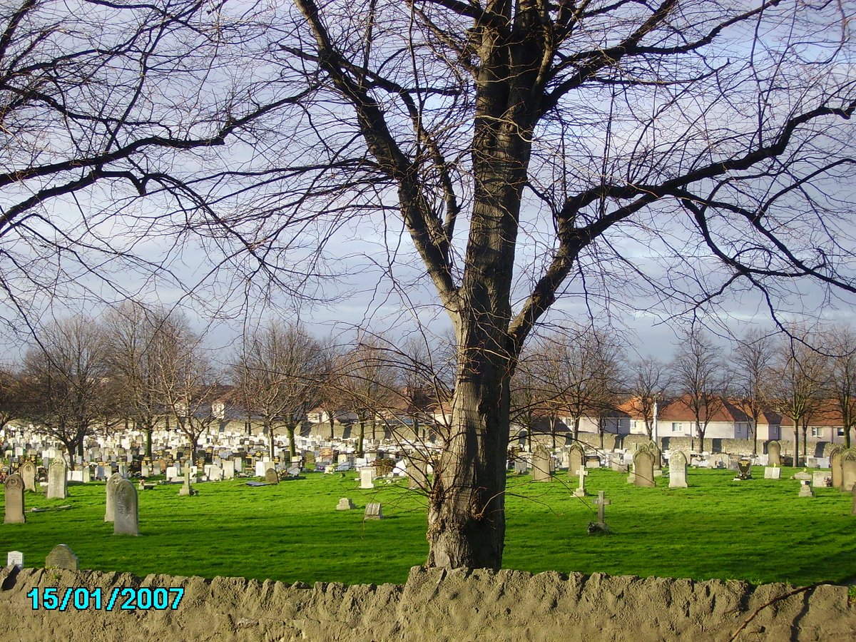 "Retford Rd Cemetery, Manton, Worksop" by Barbara Whiteman at