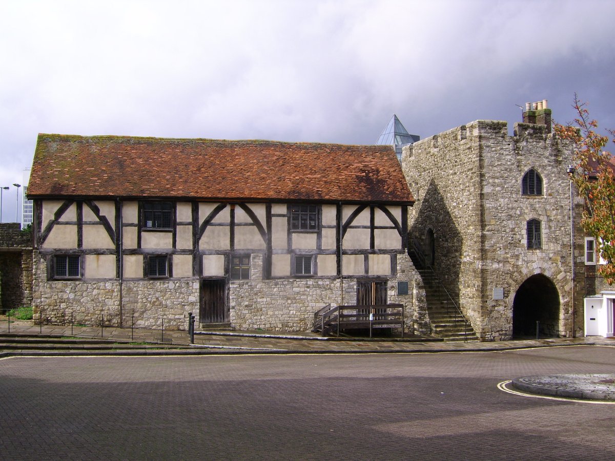 Tudor Merchants Hall and Westgate, Southampton, Hampshire