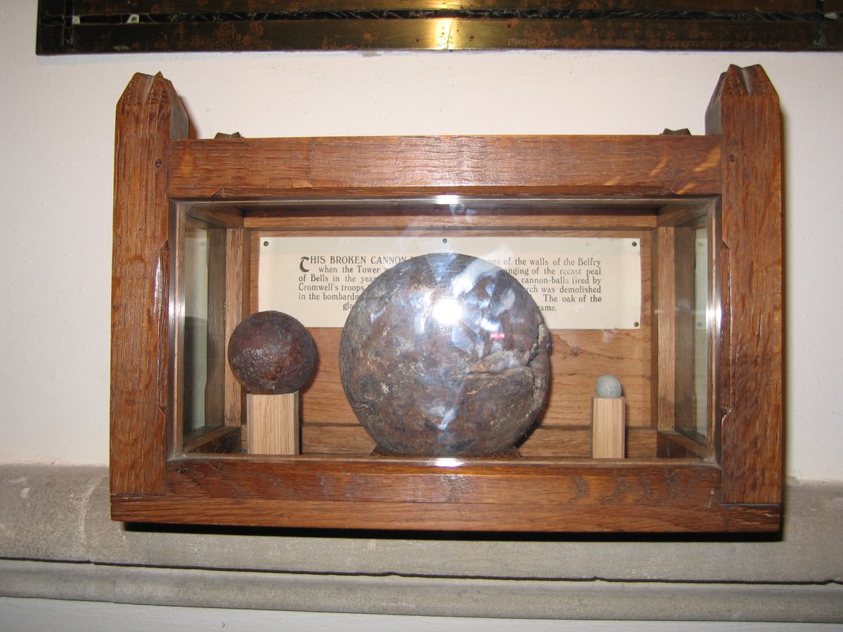 Cannon Ball at All Saints Church, Faringdon