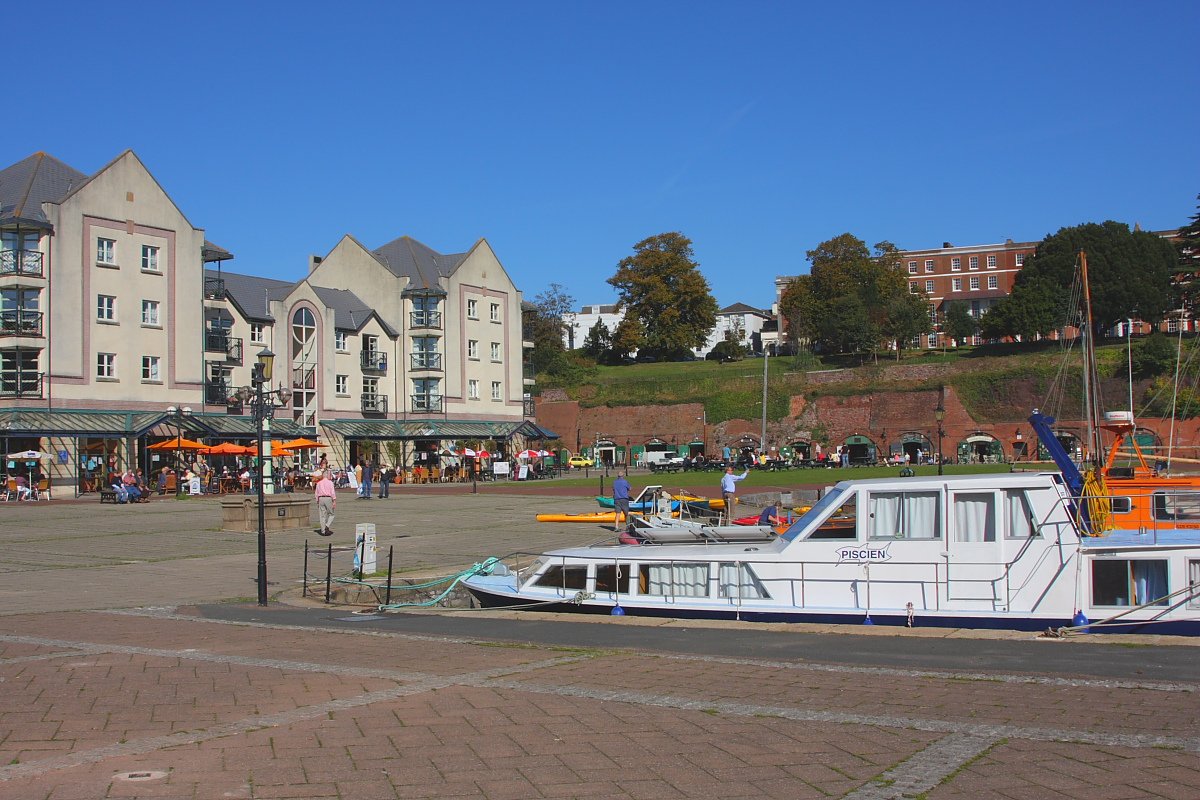Exeter Quayside & Shops.