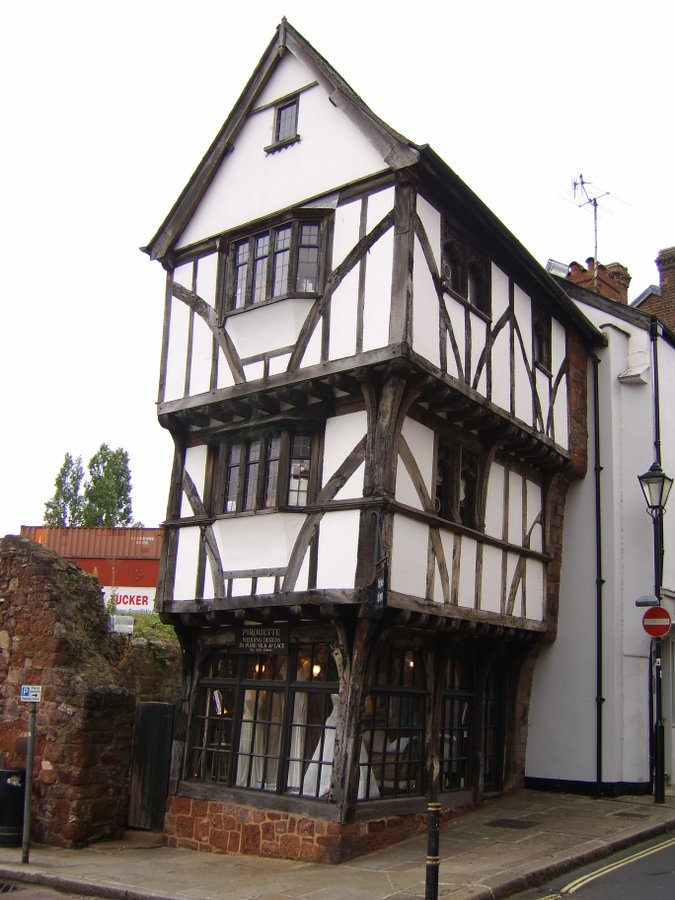 The house that moved, Exeter, Devon