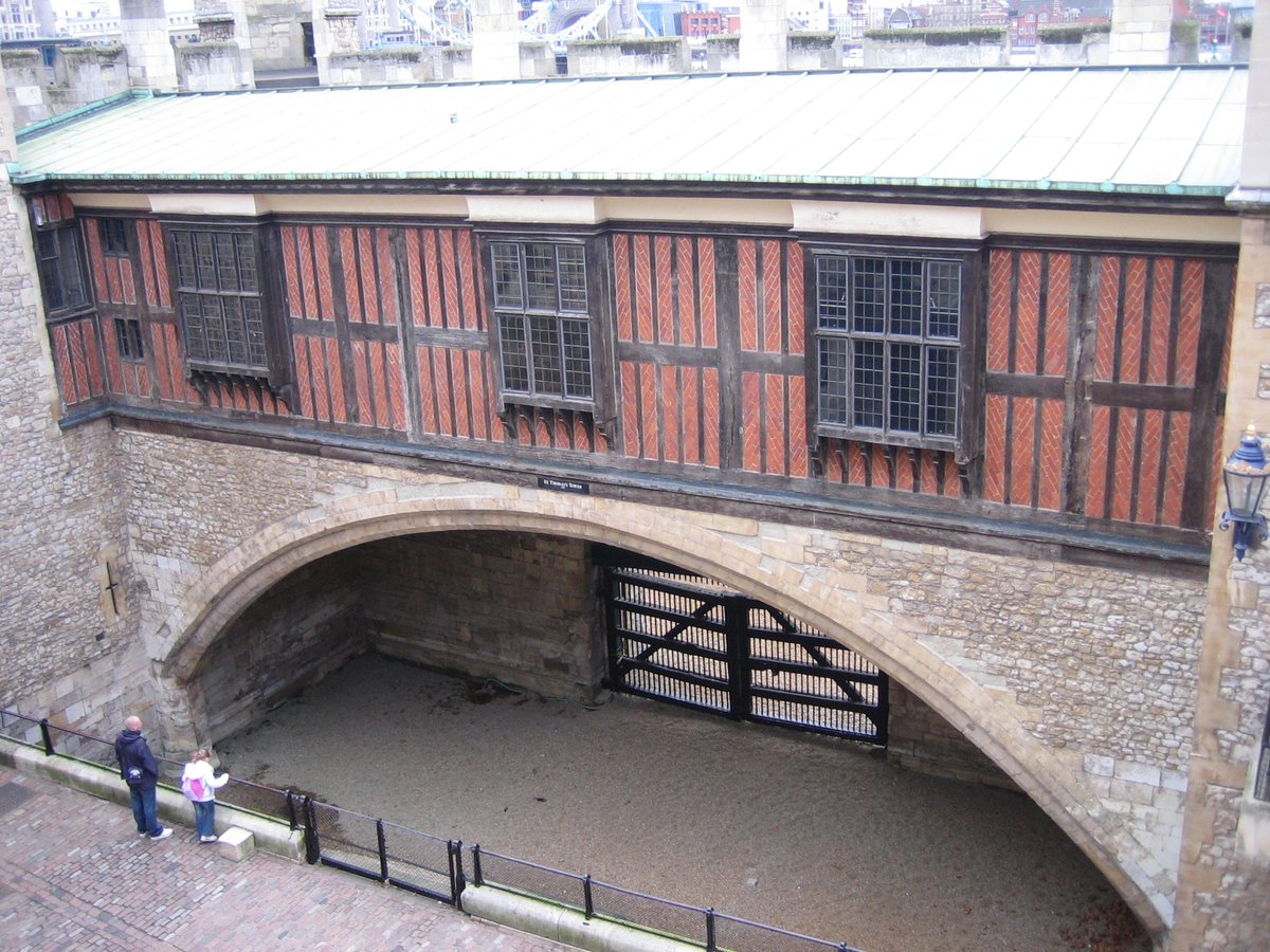 Tower of London. Traitor's gate