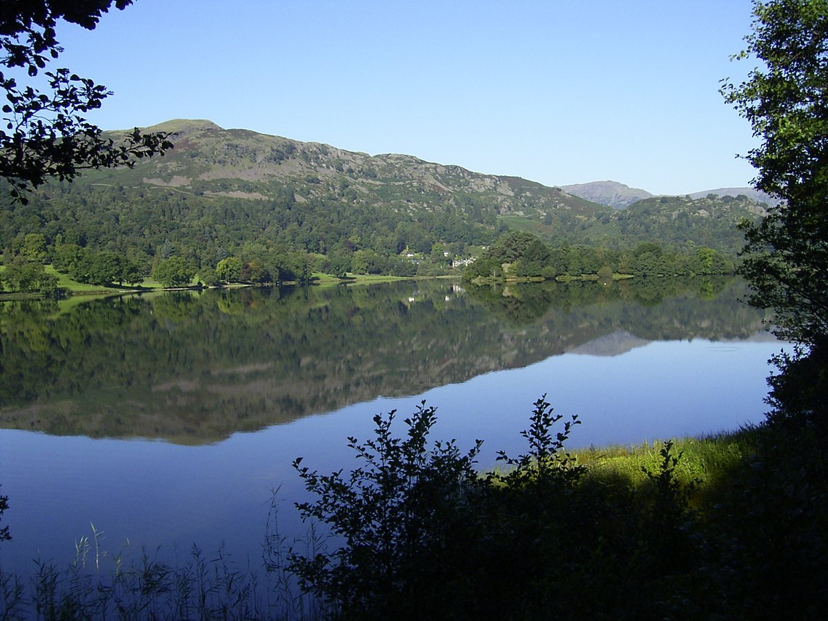 Septermber Morning reflections on Grasmere, Cumbria
