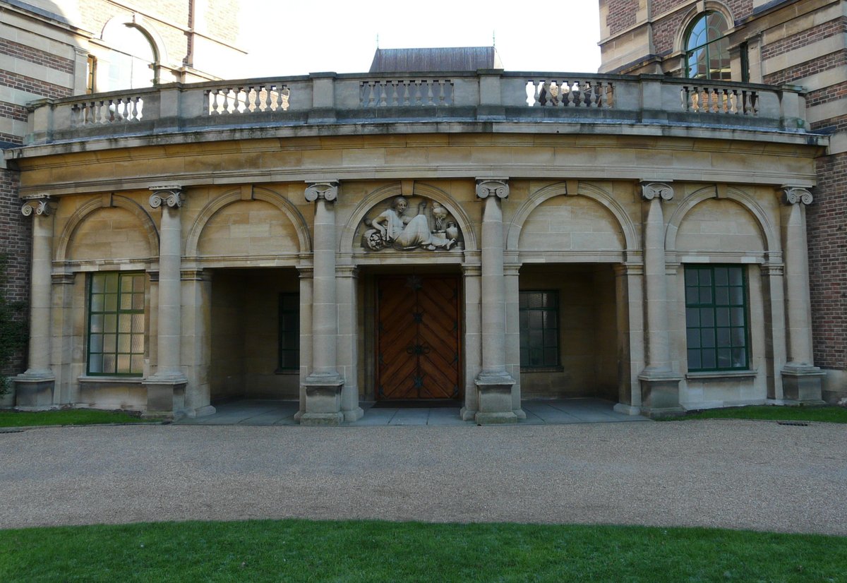 The main entrance to Eltham Palace, Greater London