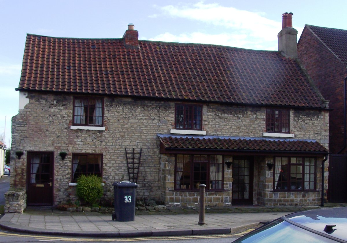 "Village Houses, Tickhill, South Yorkshire" by Barbara Whiteman at