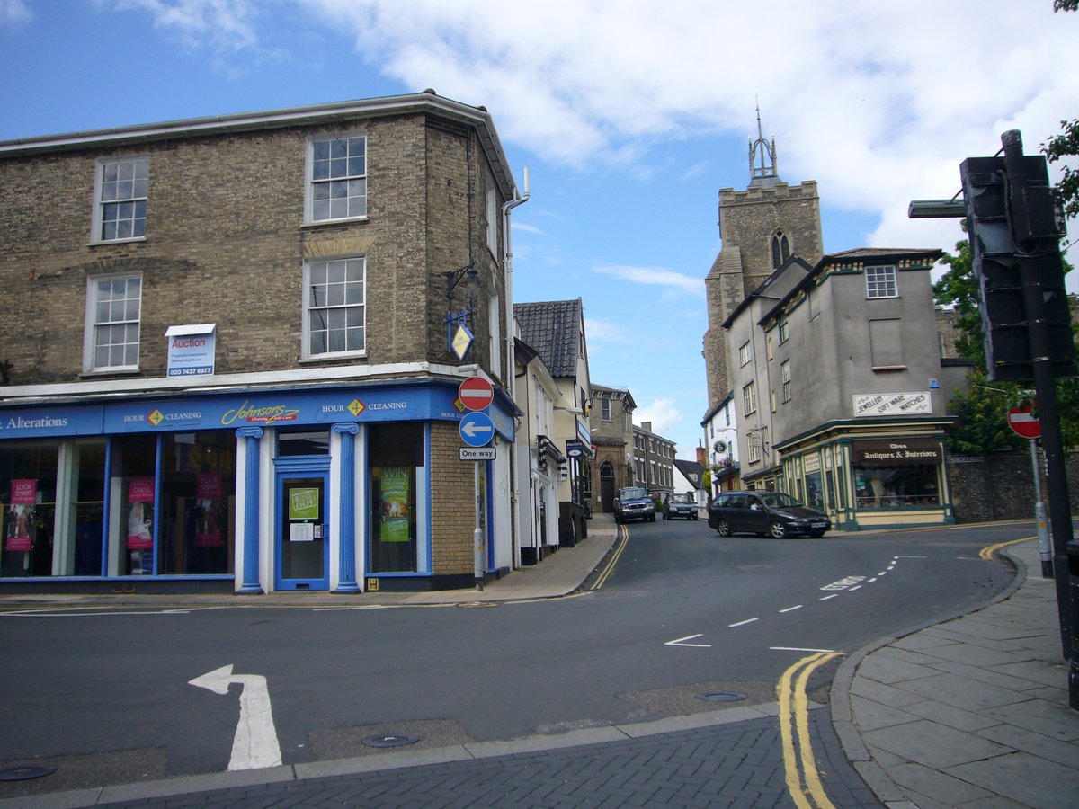 "Town centre, Diss, Norfolk" by Milla Engel at