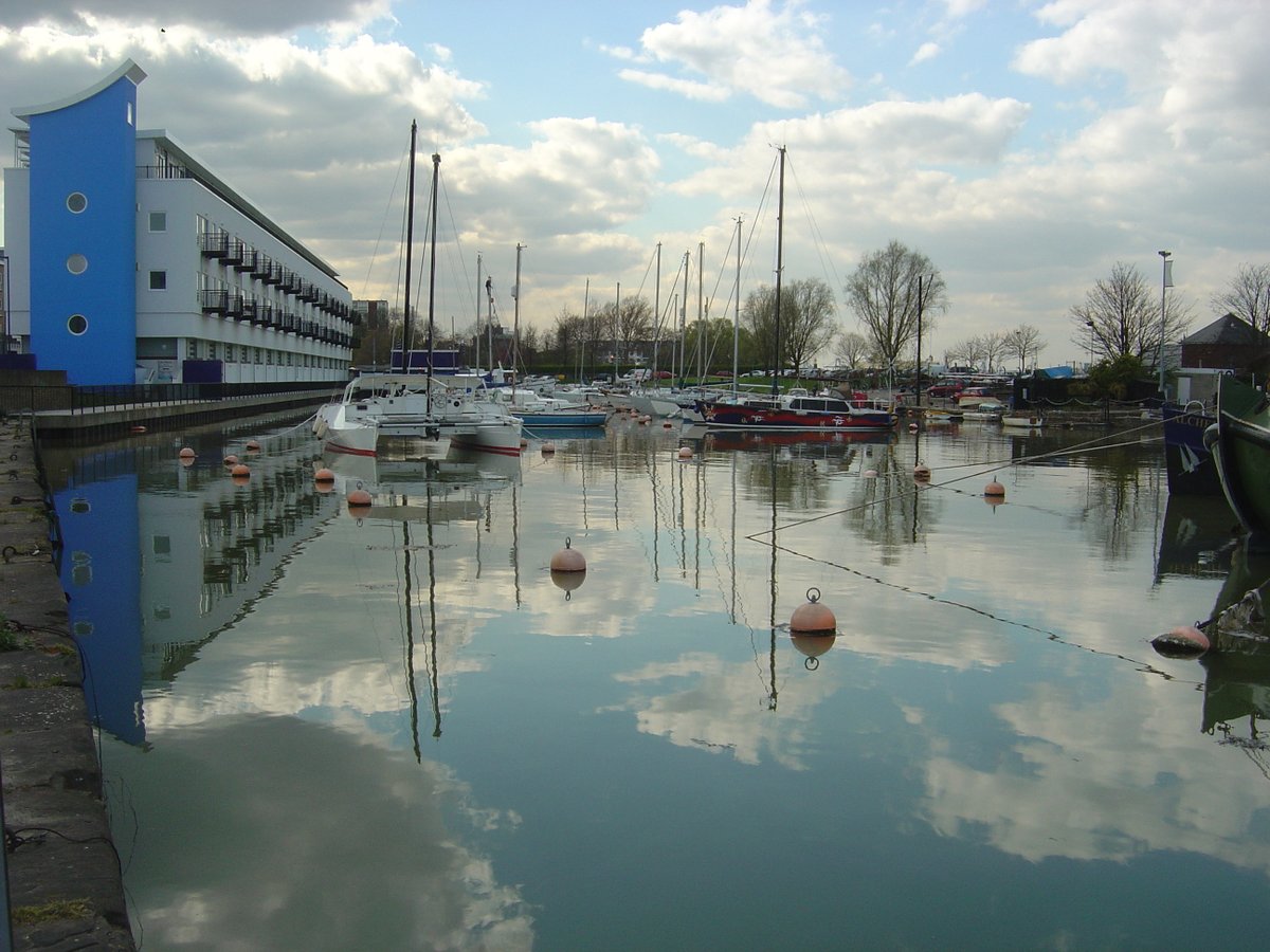The Marina at the Canal Basin, Gravesend, Kent.