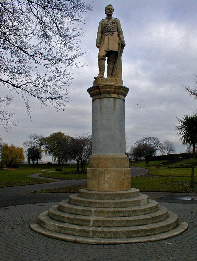 "General Gordon Statue Fort Gardens Gravesend" by Andrew Whittaker at