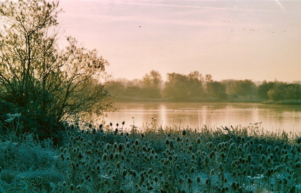A winter Scene, Irthlingborough Lakes, Northamptonshire