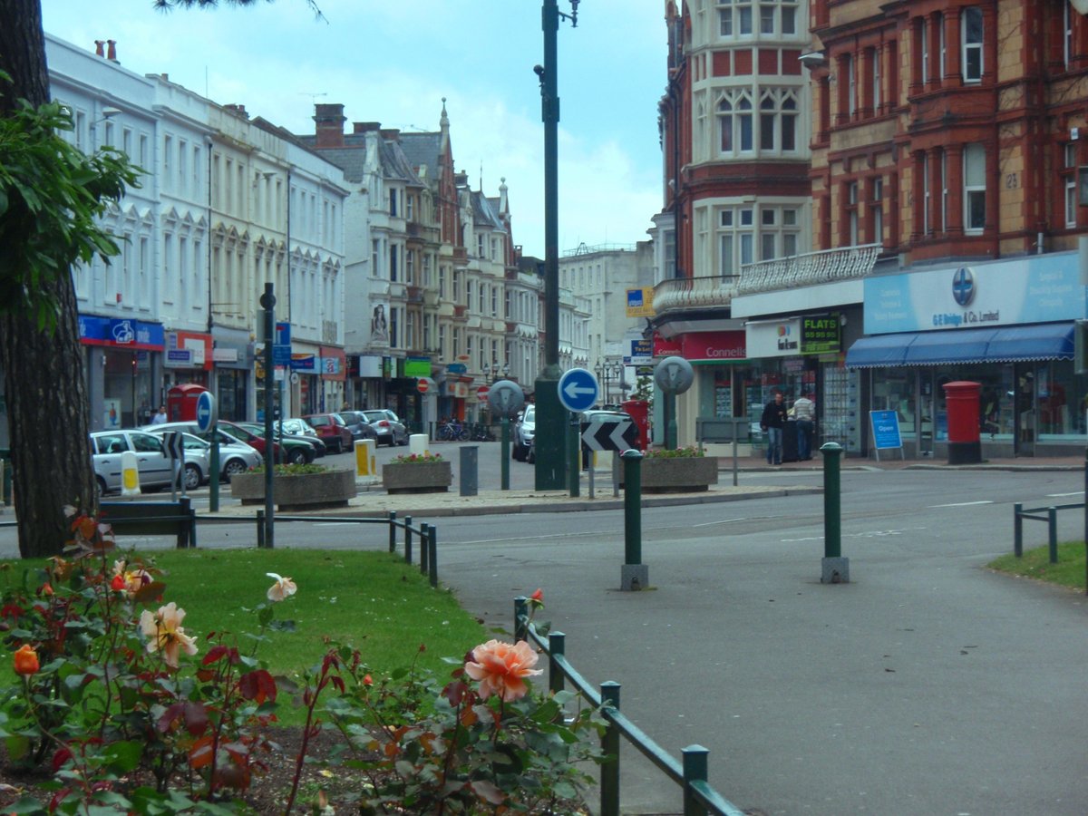 "Bournemouth from Old Christchurch Road." by Jen Strath at