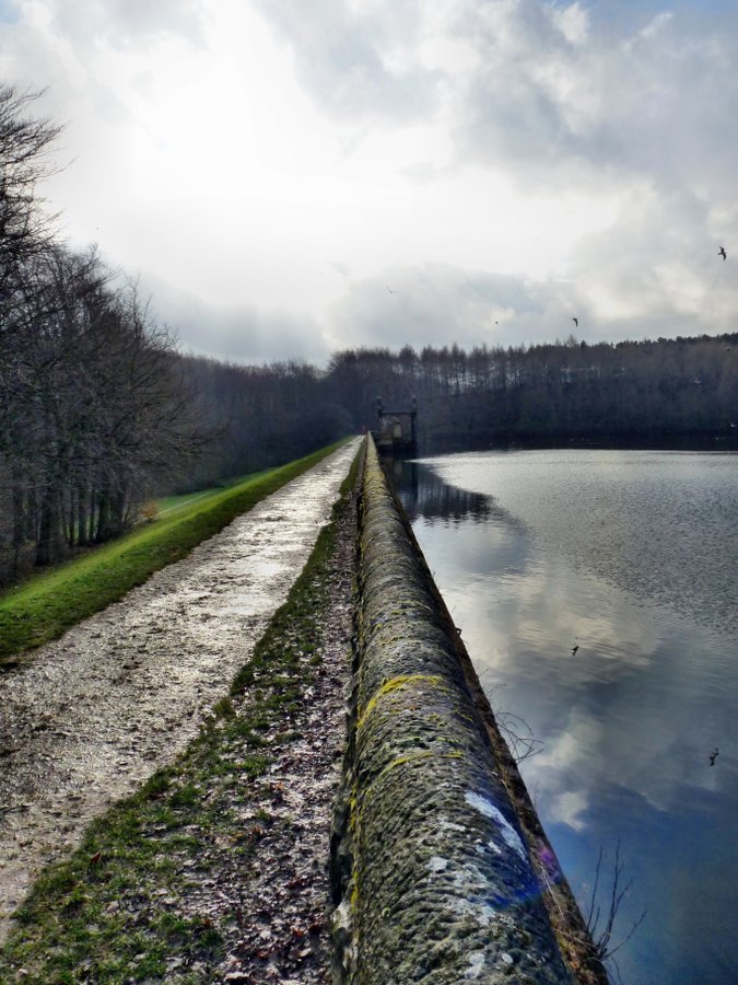 One of the Reservoirs at Linacre Woods near Chesterfield