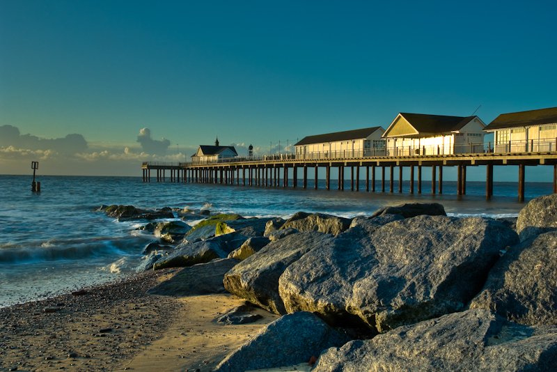 Southwold Pier at dawn