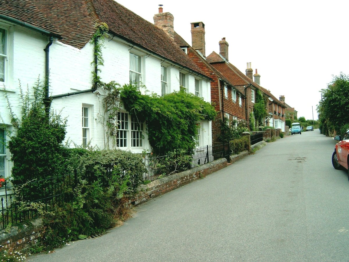 "Dallington Village" by Christine Fereday at