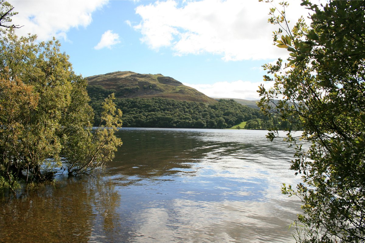 Ullswater on a summer afternoon.