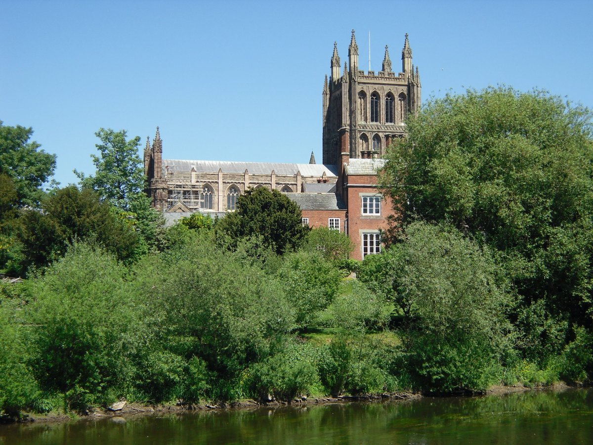 A view on the Hereford Cathedral
