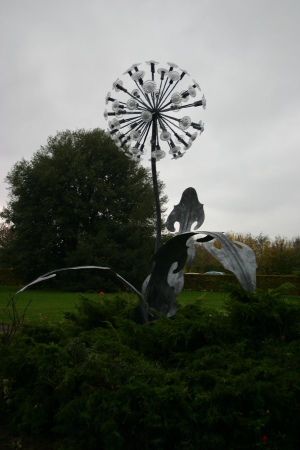 Giant Dandelion sculpture
