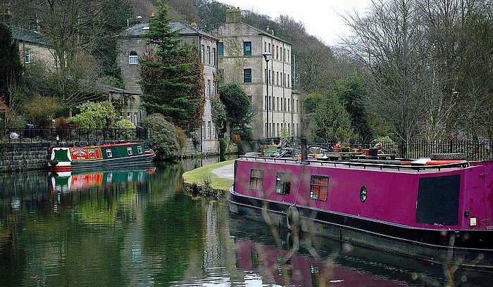 Rochdale Canal at Hebden Bridge