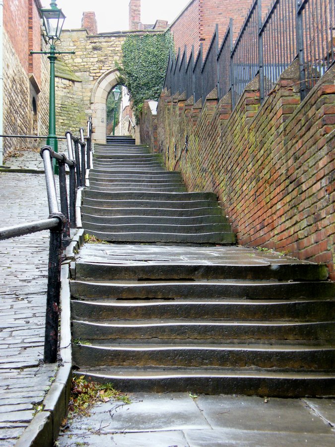 Greestone Stairs, Lincoln