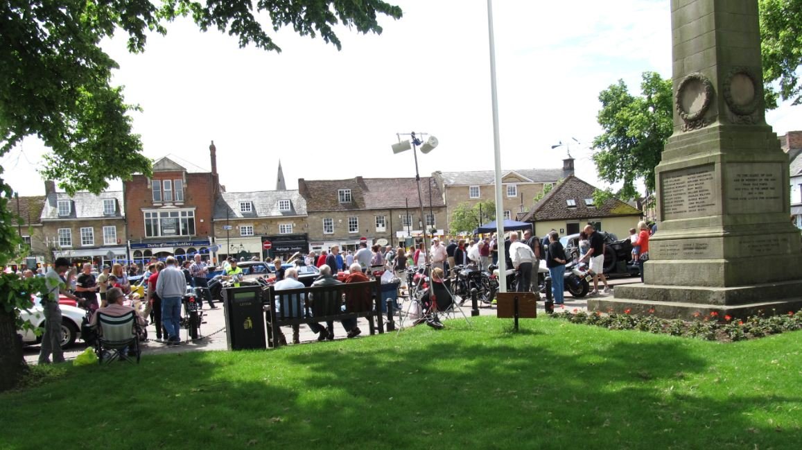 "Olney car show" by Rod Warner at