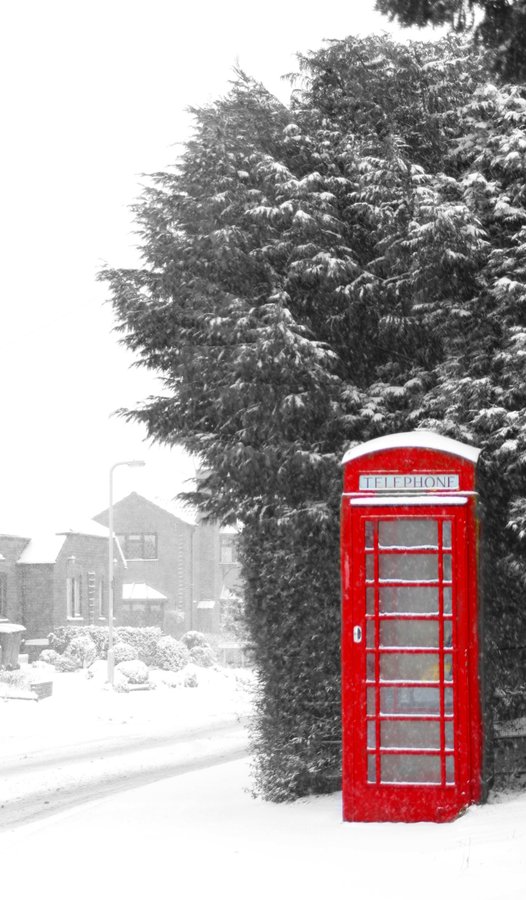 Atherstone snowy morning