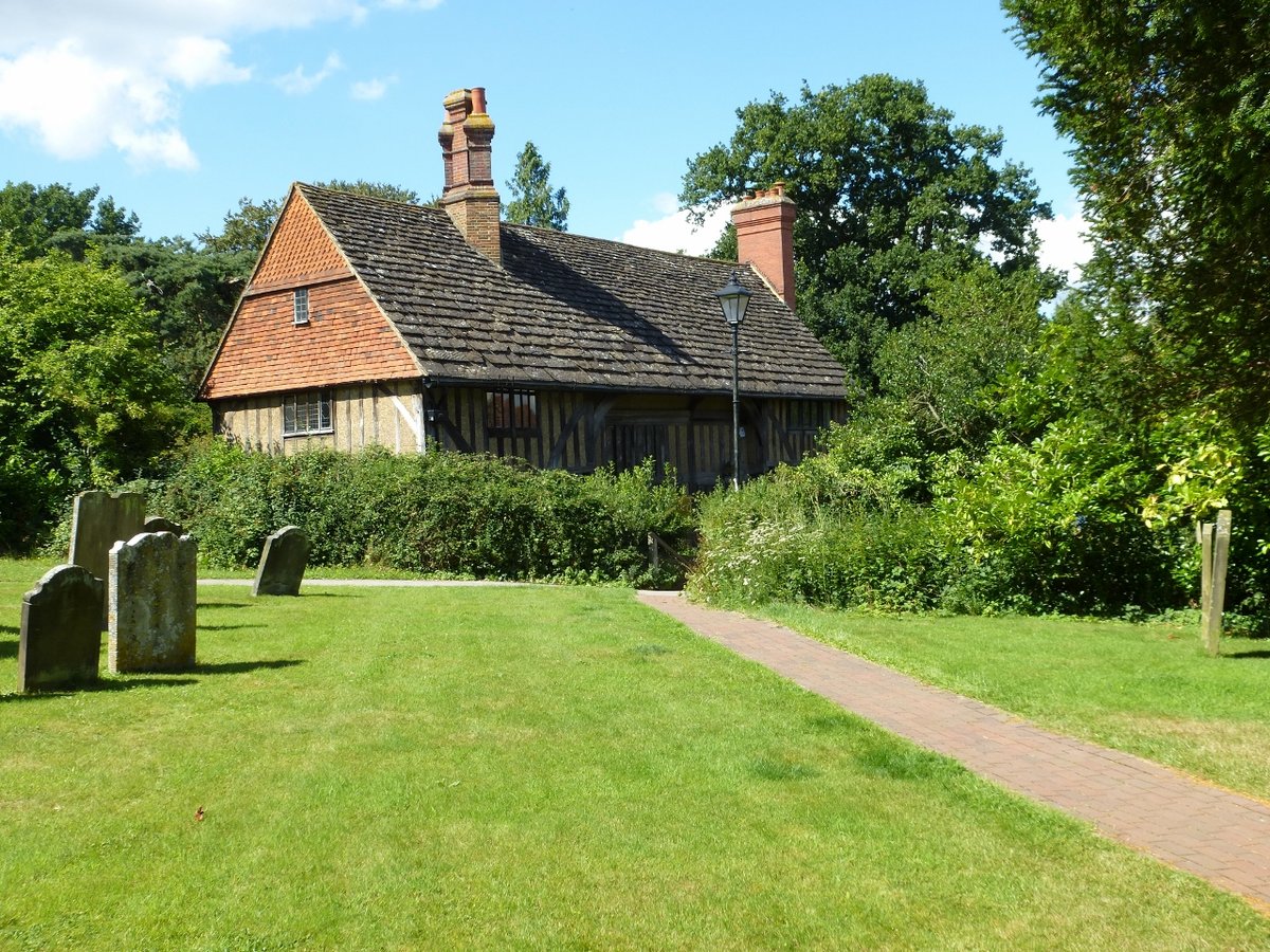 "Lingfield Library the 'Guest House'" by Vince Hawthorn at