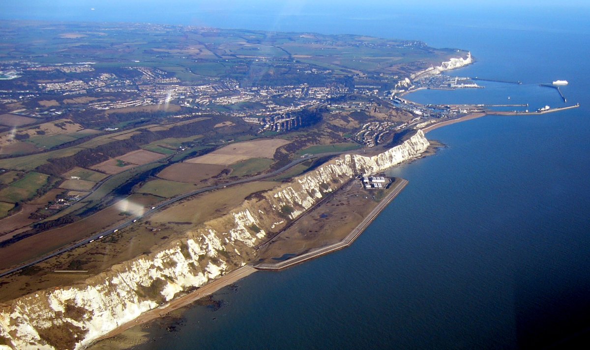 Samphire Hoe, beneath Shakespeare Cliff, Dover