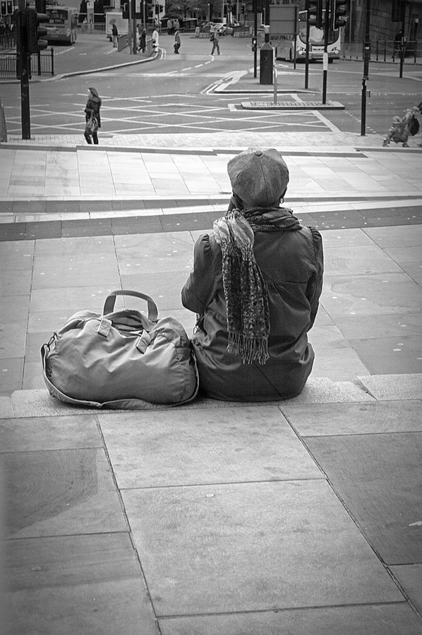 Waiting. Lime Street, Liverpool.