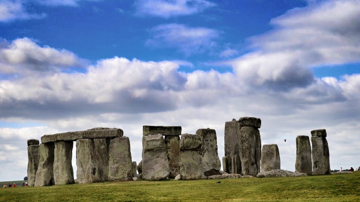 Stonehenge from the free National Trust viewpoint