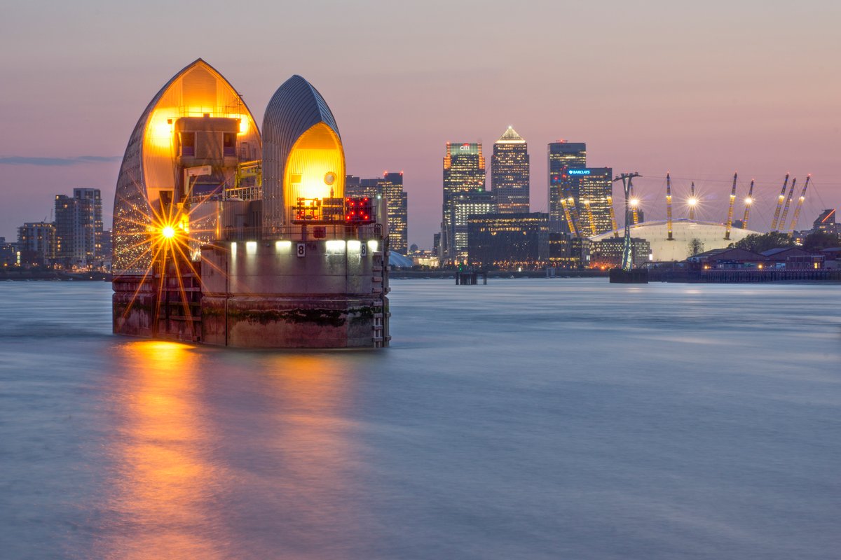 Docklands Through the Thames Barrier