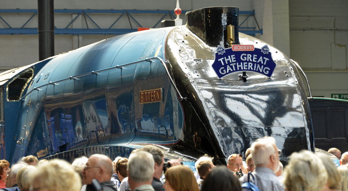 National Rail Museum - The Great Gathering of 6 A4 locomotives